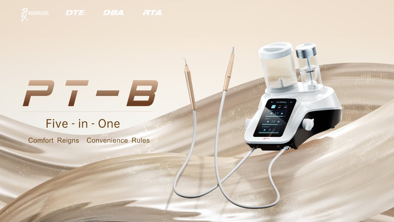 Load video: Détartreur/aéropolisseur PT-B compatible Satelec® ou EMS® - WoodPecker