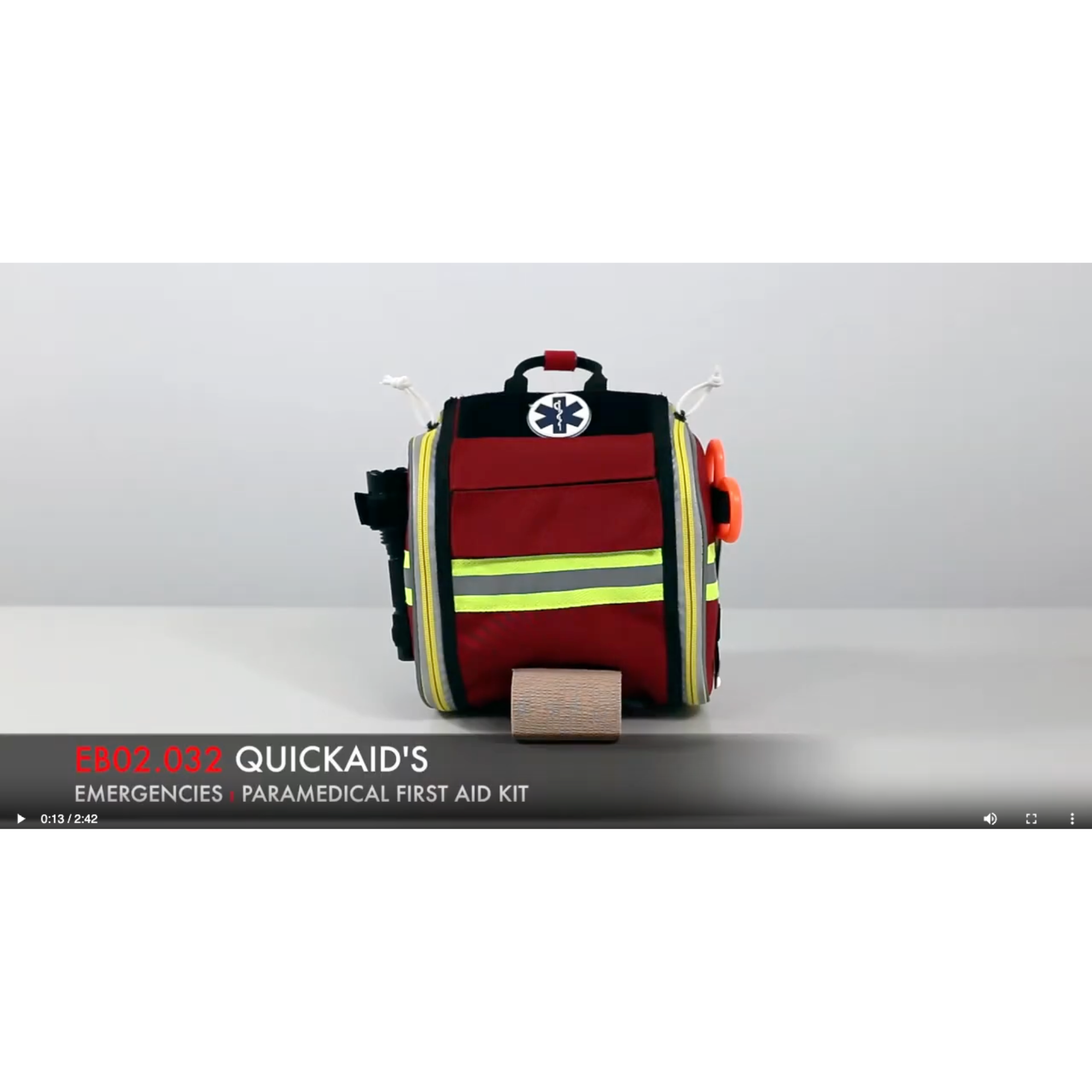 Cargar vídeo: Sacoche Urgence Emergency - QUICKAID - 2 coloris - Elite Bags