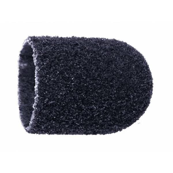 Capuchons abrasifs ronds x10 0503 - Diamant - Grain gros - Abrasion des cors, durillons et hyperkératoses - 13 mm