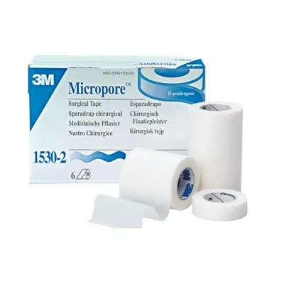 3M Sparadrap Micropore - Bandes chirurgicales - 4 tailles disponibles - 3M fabriqué par 3M vendu par My Podologie