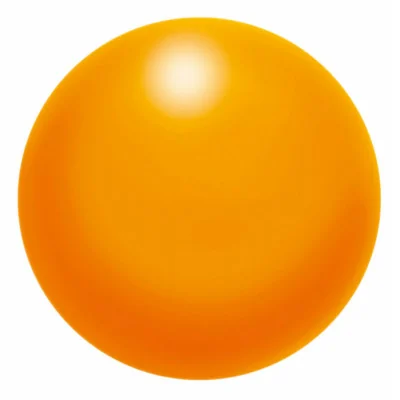 Balle Musculation Mousse 50mm Orange