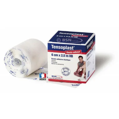 Bande adhésive élastique TENSOPLAST Blanc - 6 dimensions - BSN Medical