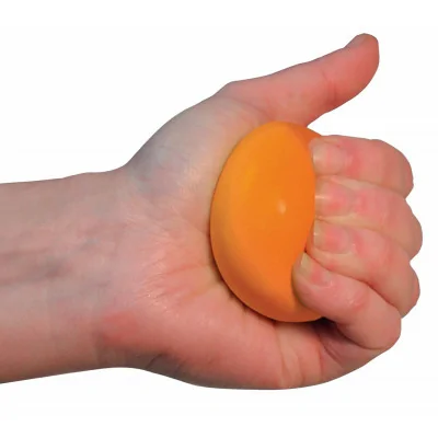 Balle Musculation Mousse 50mm Orange