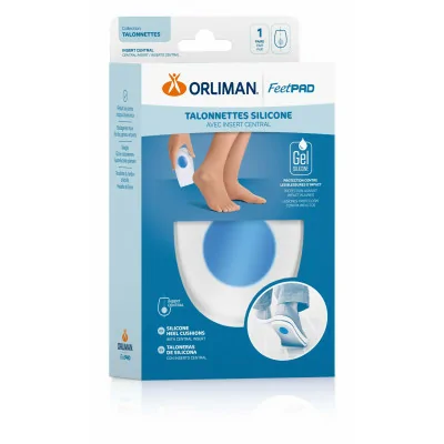 Talonnette Silicone Insert Central Taille 3 39-42 FEETPAD