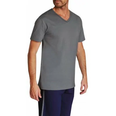 T Shirt Manche Court Taille 3 Anthracite