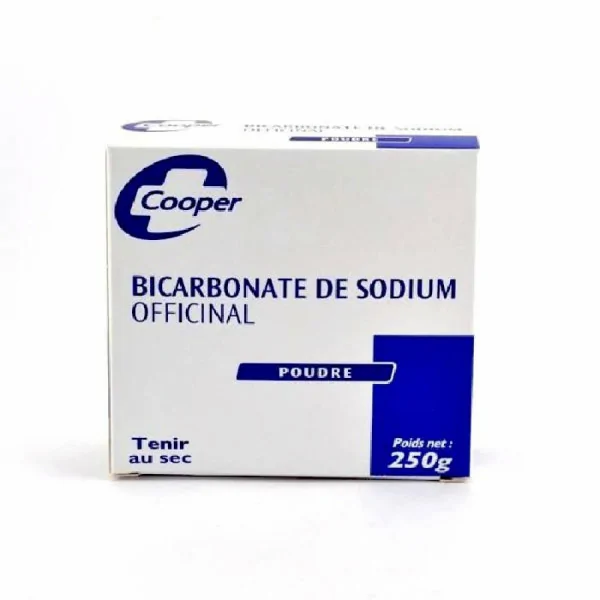 Bicarbonate de sodium officinal poudre 250 g - Cooper