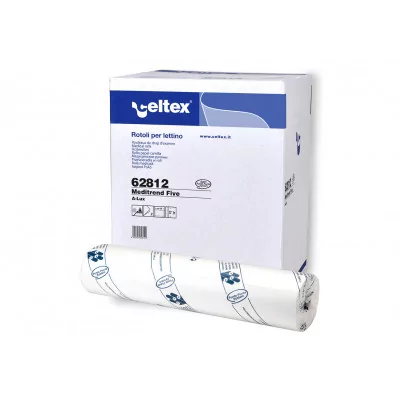 Drap d'examen blanc Premium gaufré - 121 formats - Carton de 9 rouleaux - Celtex fabriqué par Celtex vendu par My Podologie