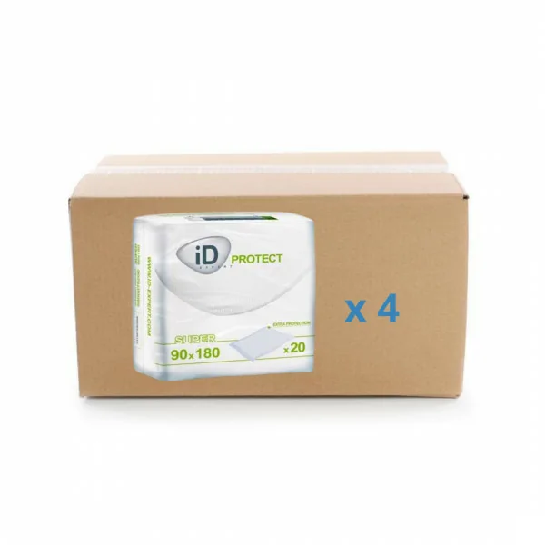 Alèse ID Expert Protect - Super - 180X90cm - carton 4X20U - ID Direct