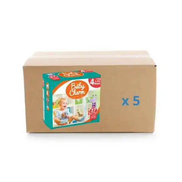 Baby Charm Super Dry Flex - Maxi -carton 5x37U - Ontex