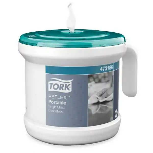 TORK Distributeur Portable Bobine Reflex Turquoise