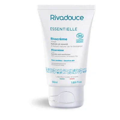 Rivacrème - crème hydratante bio et protectrice - 50 ml - Rivadouce