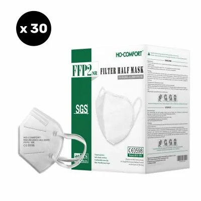 Boite de 30 masques FFP2 blancs - My Médical fabriqué par My Medical vendu par My Podologie