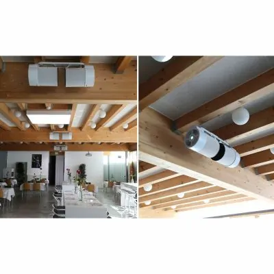 Suppport plafond pour AP40 Pro fabriqué par Idéal Santé vendu par My Podologie