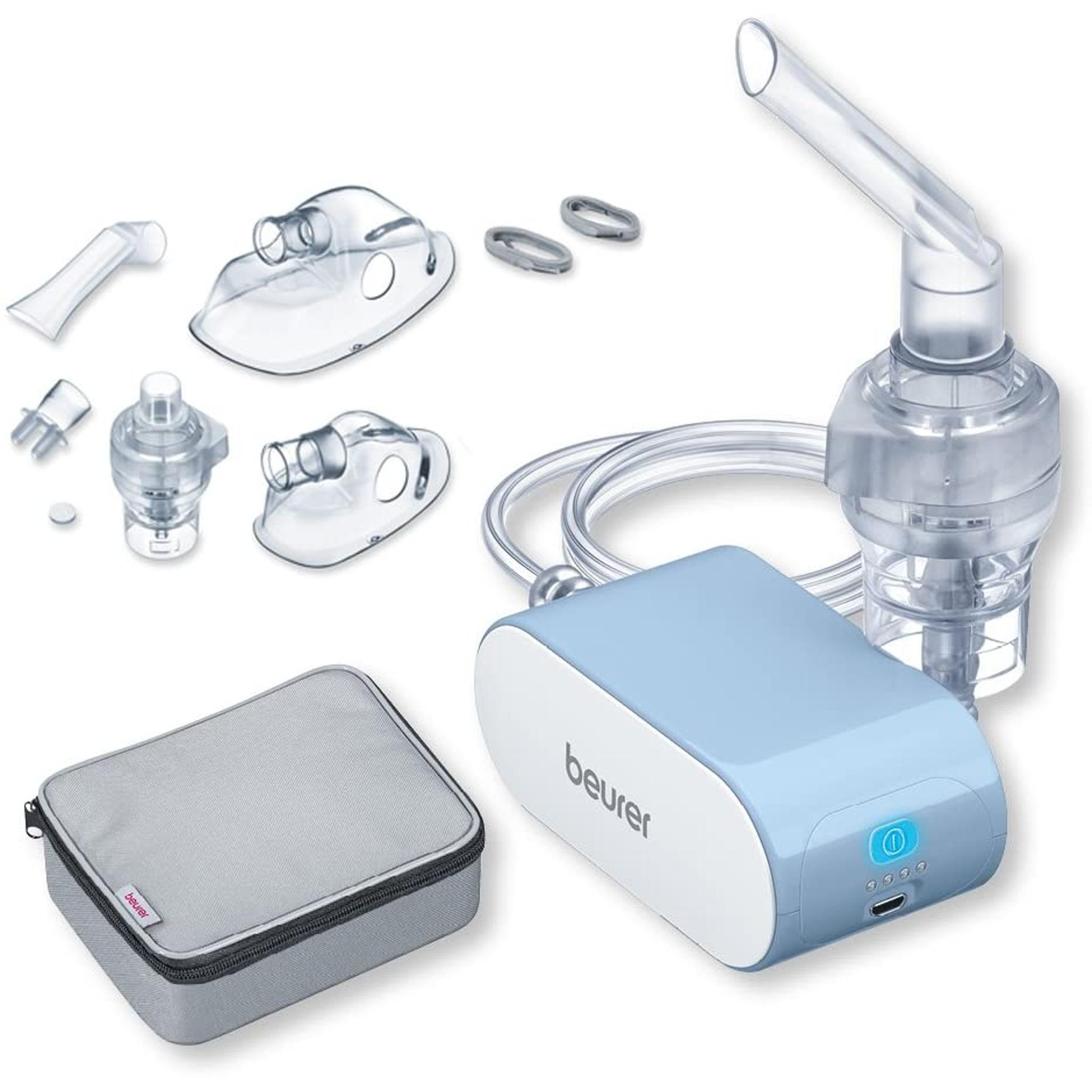 Nébuliseur Inhalateur électrique Nébuliseur silencieux pour enfants et  adultes Inhalateur aérosol portable rechargeable par câble USB Rapide et