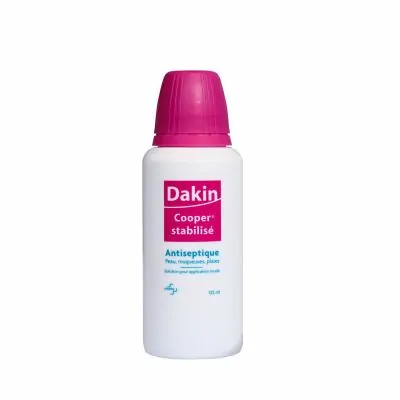 Antiseptique Dakin cooper stabilisé pour application locale - 125 ml - Cooper