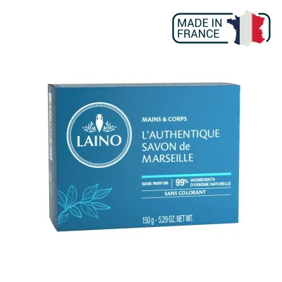 L'authentique Savon de Marseille 150 g - Laino fabriqué par Laino vendu par My Podologie