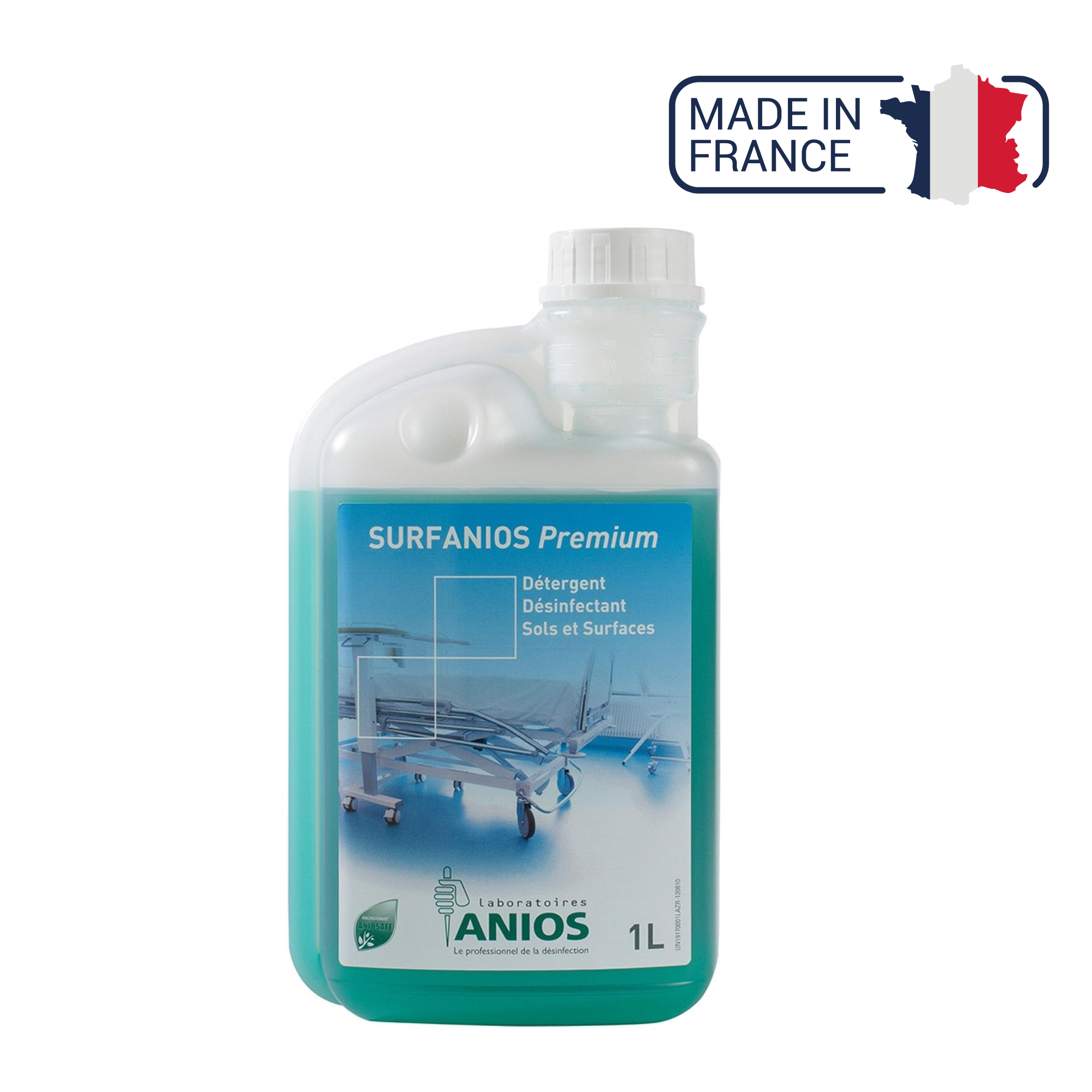 Détergent desinfectant surfaces hautes CVS 750 ml - ANIOS