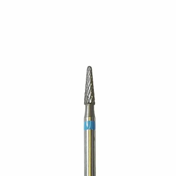 Fraise E0710 Carbure de tungstène - Traitement et finition des ongles - Denture croisée moyenne - 2,3 mm