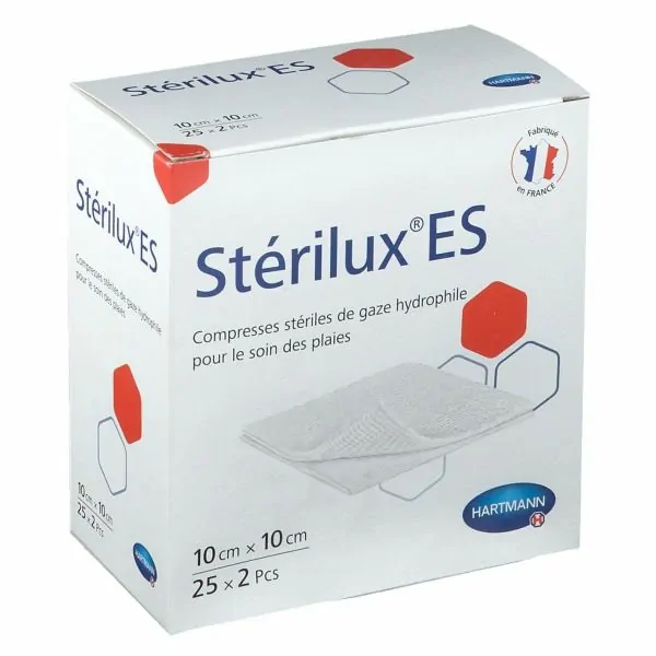 Compresse de gaze Non Stérile - Sterilux - 17F 8P