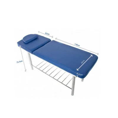 Table de massage fixe 2 panneaux en acier - Quirumed