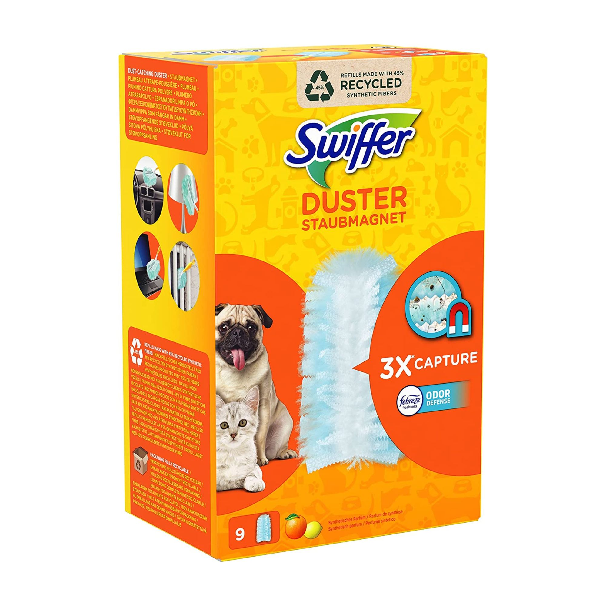 Swiffer Duster, Recharges Plumeau, Pack de 25, D…