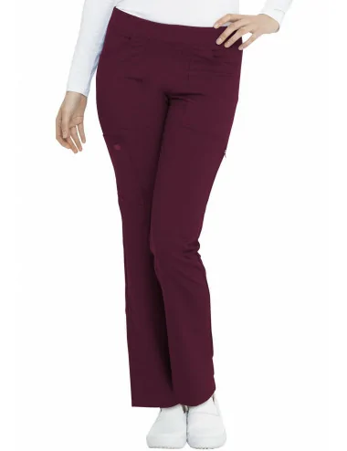 Mid Rise Tapered Leg Pull-on Pant in Marine 09