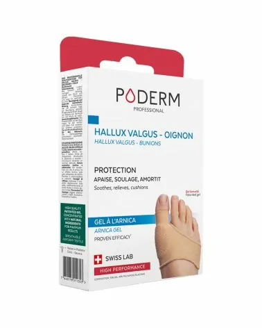Protection gel Arnica pour Hallux Valgus - Poderm Professional
