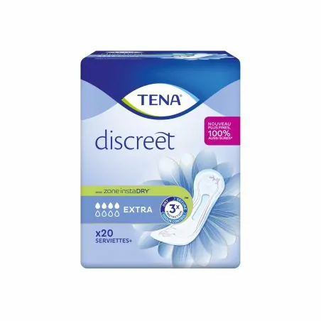  Protection Discreet Extra Instadry - 4 gouttes - Tena
