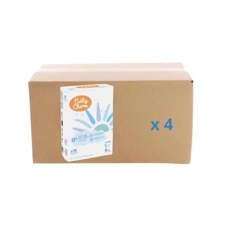Couche Baby Charm Super Dry Pants - XL - 4x18U - Ontex