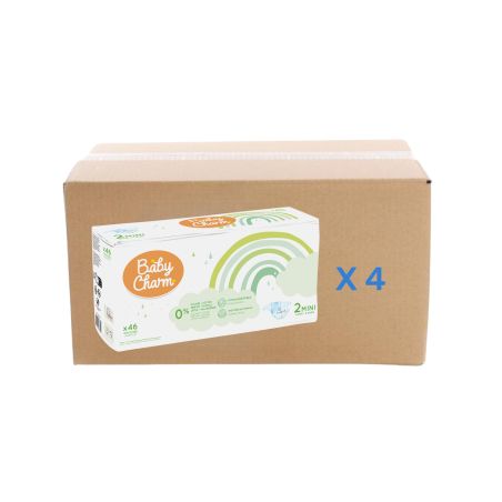 Baby Charm Super Dry Flex - Mini -carton 4x46U - Ontex