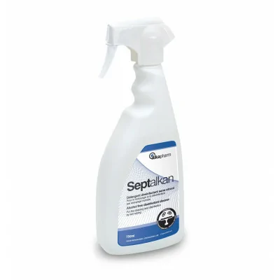Septalkan - Désinfection des surfaces - Flacon spray - 750 ml - Alkapha