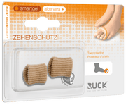 Protection pour orteils -  Lot de coussinets - Tissu et gel - Ruck