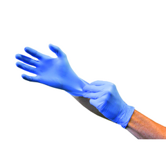 Gants d'examen - Nitrile - Sans poudre - Ambidextres - Boite de 100 - My Médical