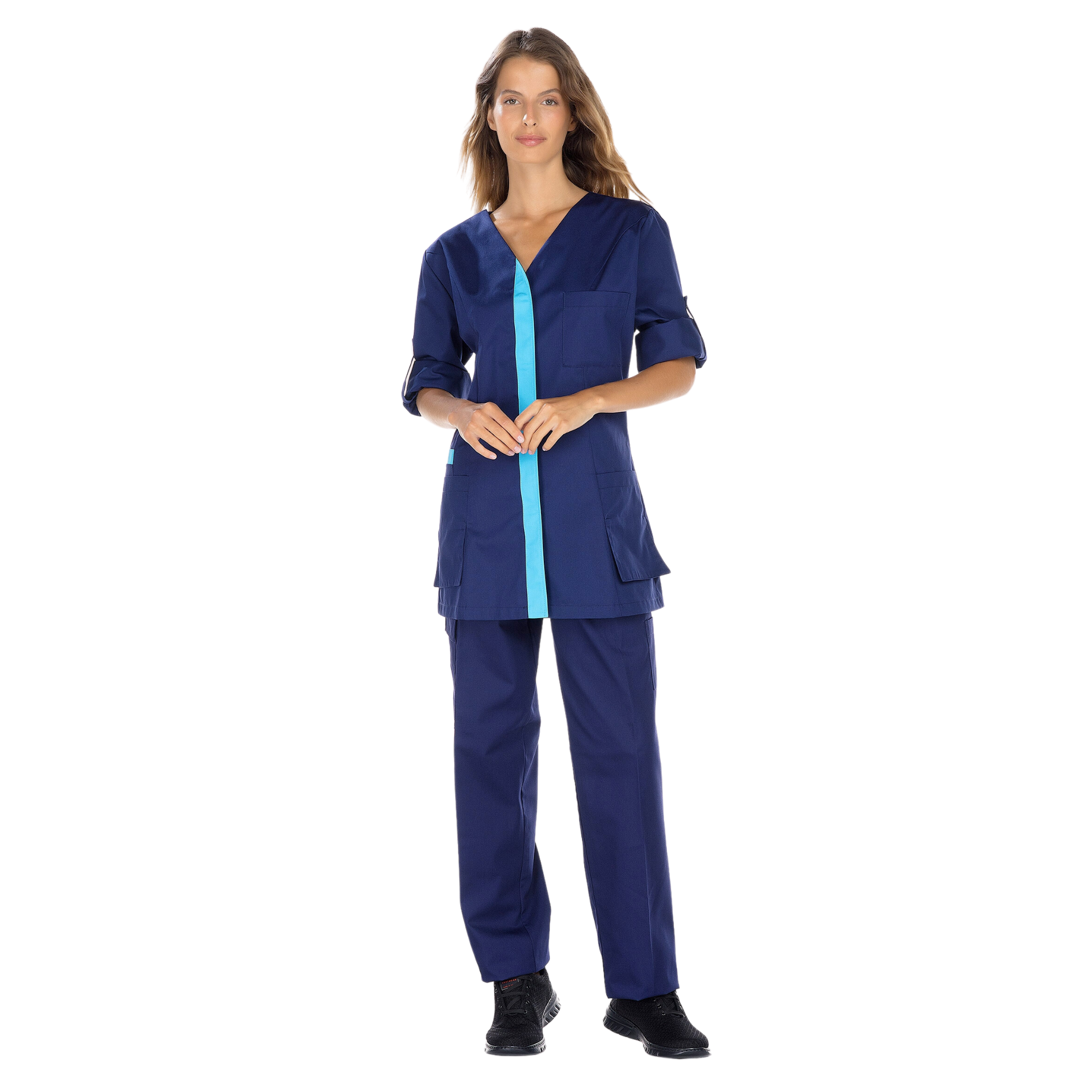 Madie - Tunique - 3 types de manches - Femme - 75 cm