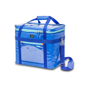 Mallette pour échantillons COOL - Bleue - Elite bags - Chariot à roulettes en option