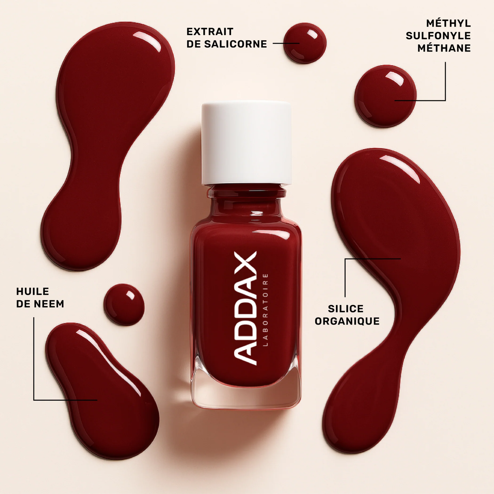 AIRCOLOR® - Vernis Soin Respirant - Plusieurs Coloris - 11 ml - Laboratoire Addax