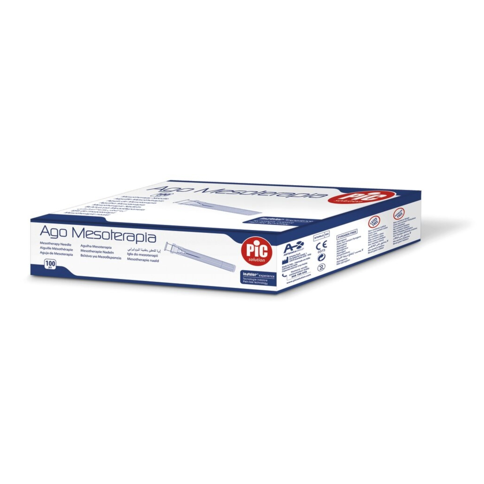 Mesotherapy Needle 4X0.4mm LUER - PIC Solution