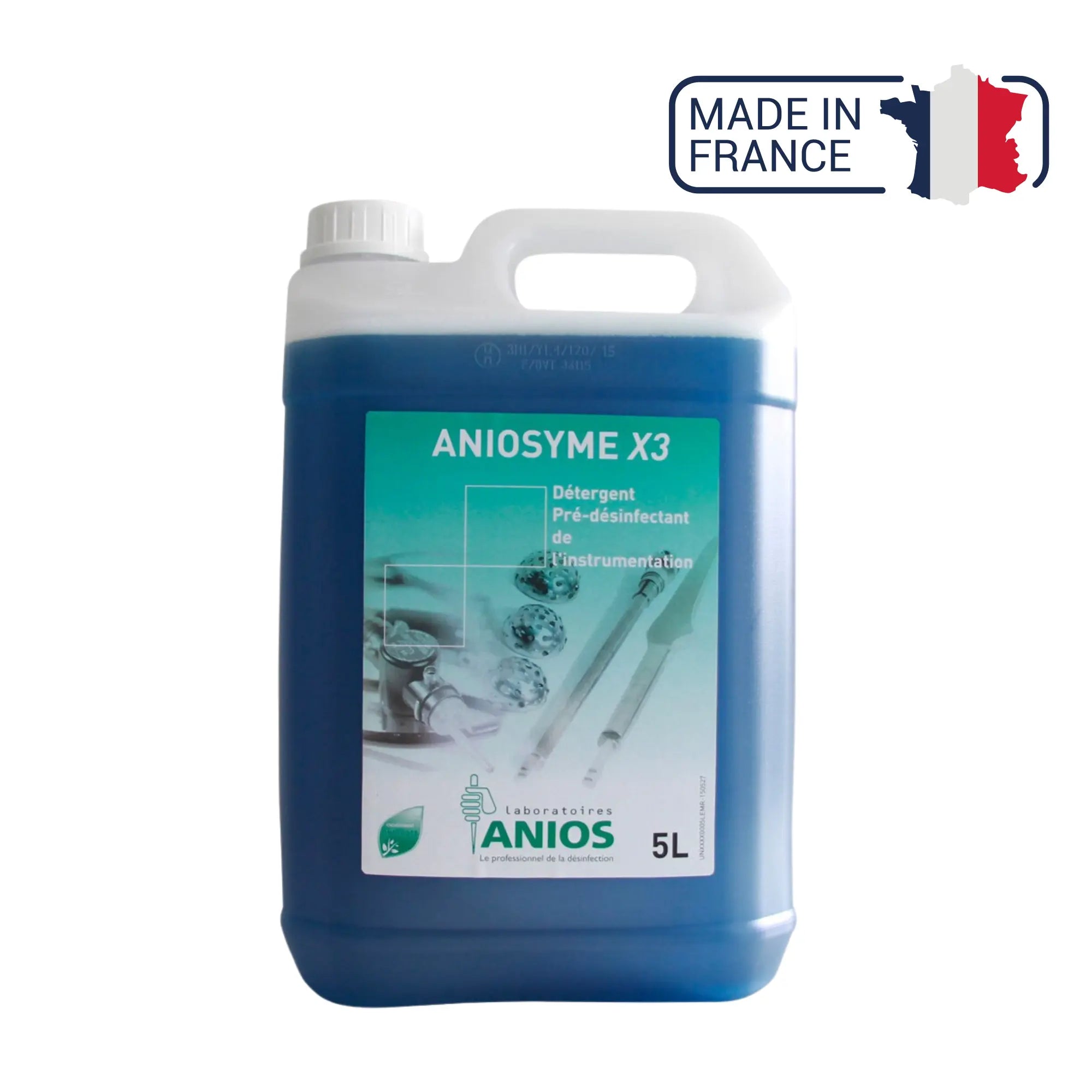Detergente para instrumentación Aniosyme X3 - Bote de 1L o 5L - Anios