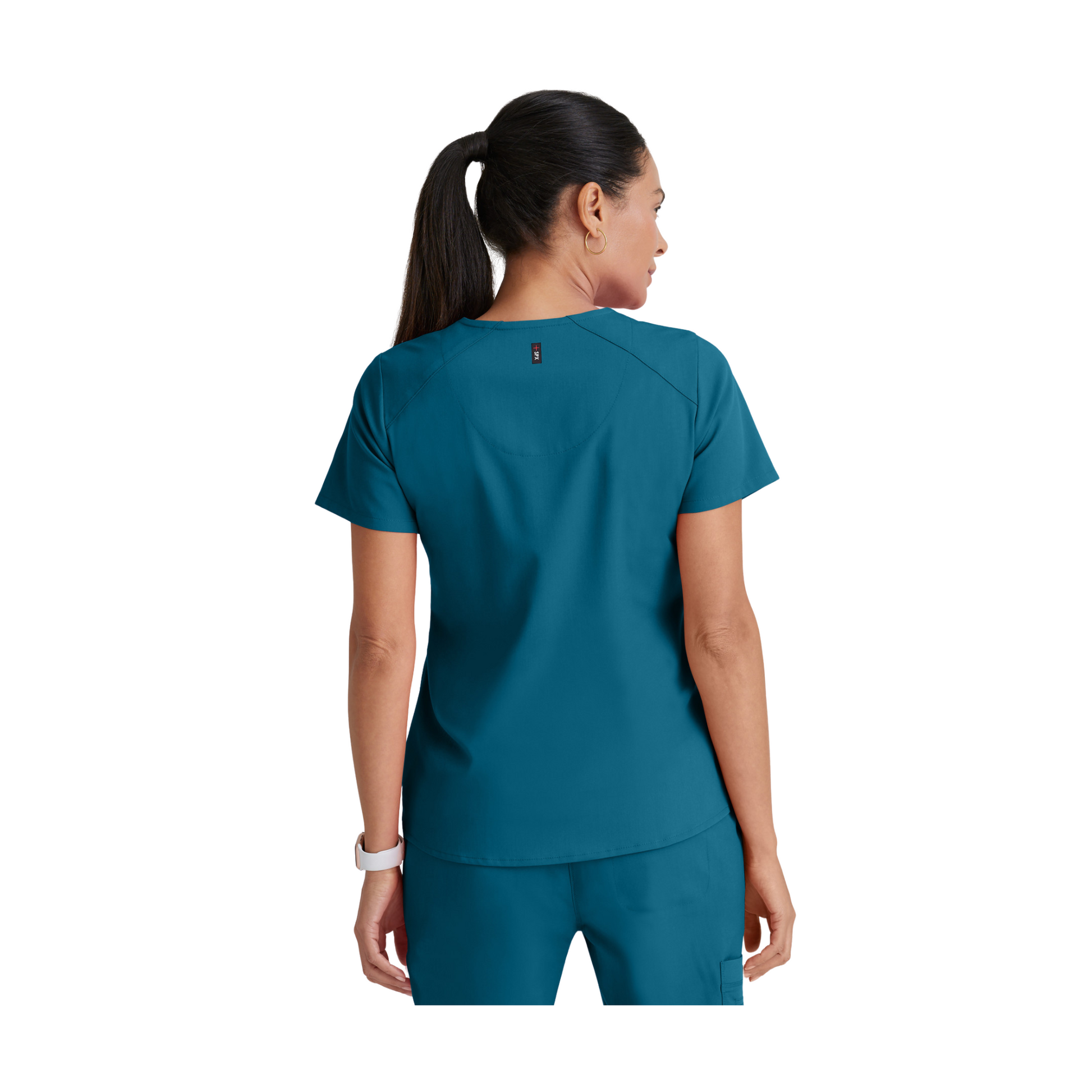 Aura - Tunique col V - Femme - Grey’s Anatomy Stretch GREYS ANATOMY STRETCH