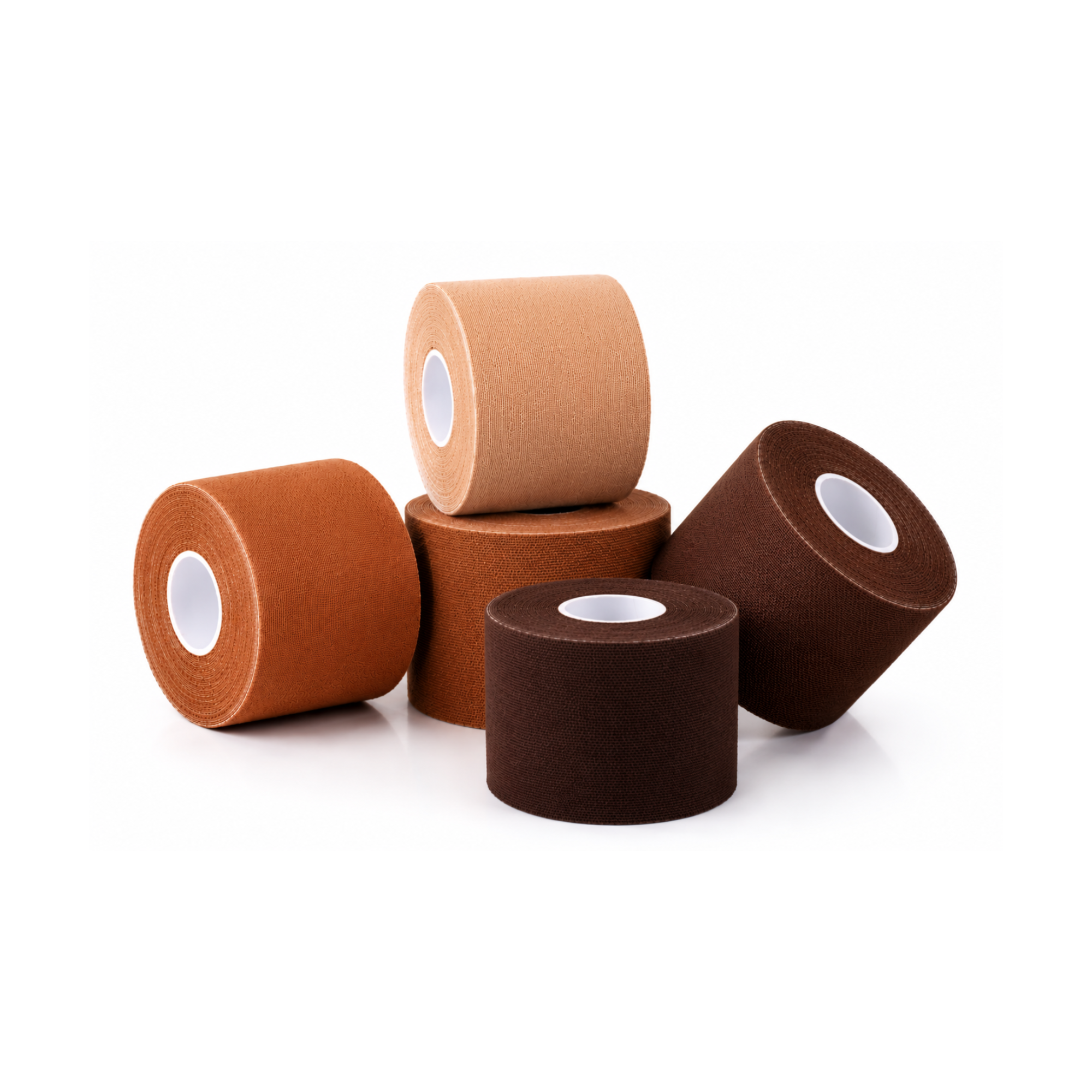 Bande adhésive élastique - My Skin - 5cm x 5m - 5 couleurs peau - K-Tape