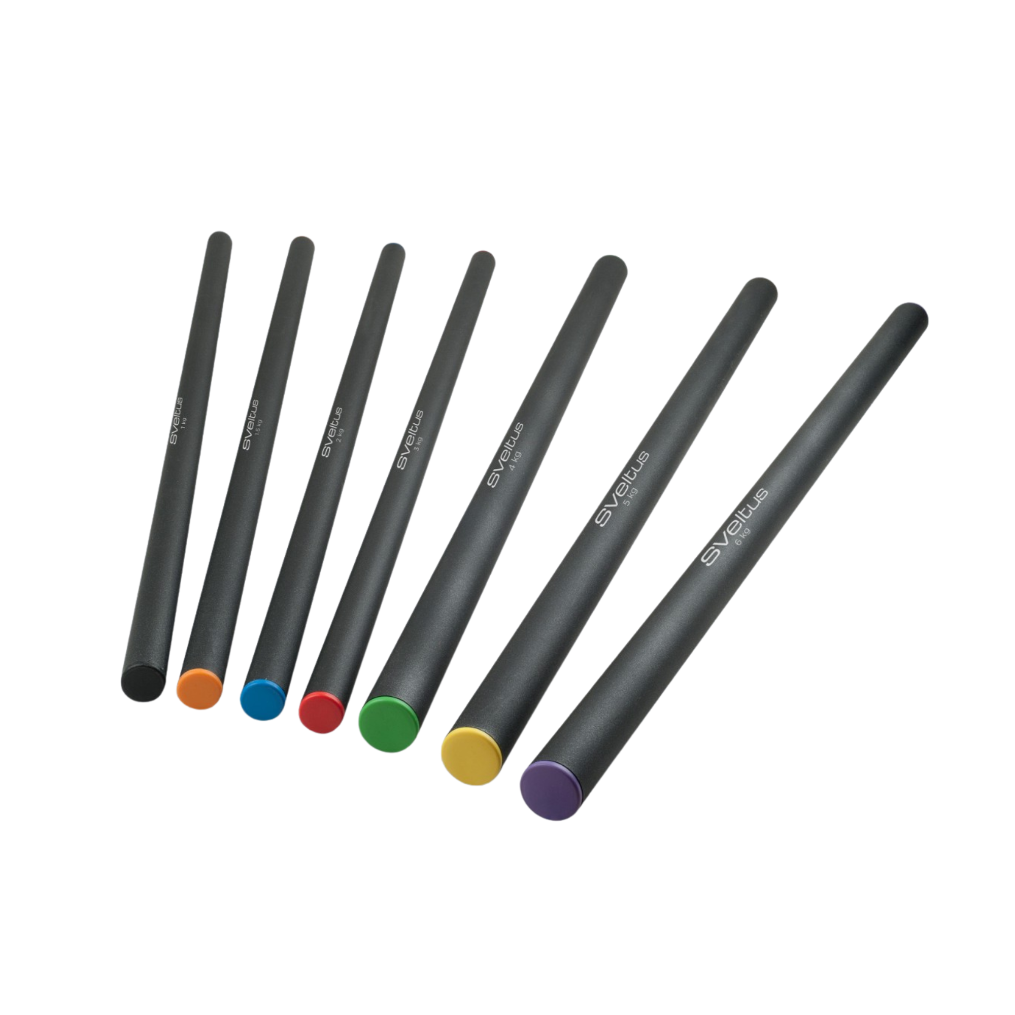 Barre Acier Lestée - 1 m - 1/6 kg - Sveltus