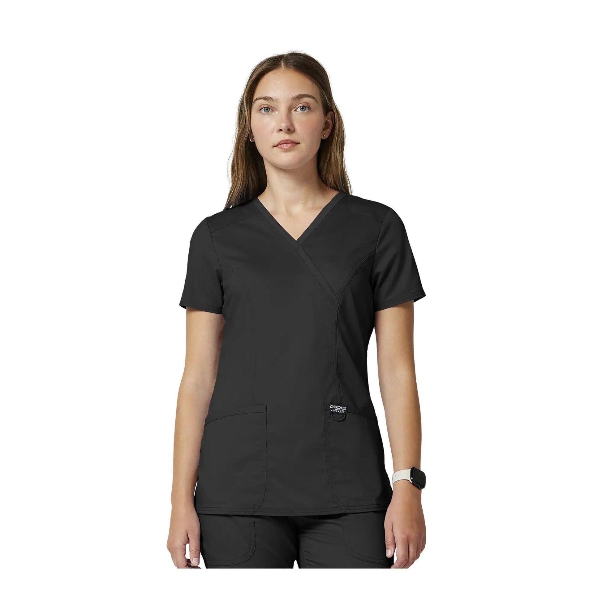 Béziers - Tunique cache-cœur col V - Femme - Cherokee Cherokee Authentic Workwear 