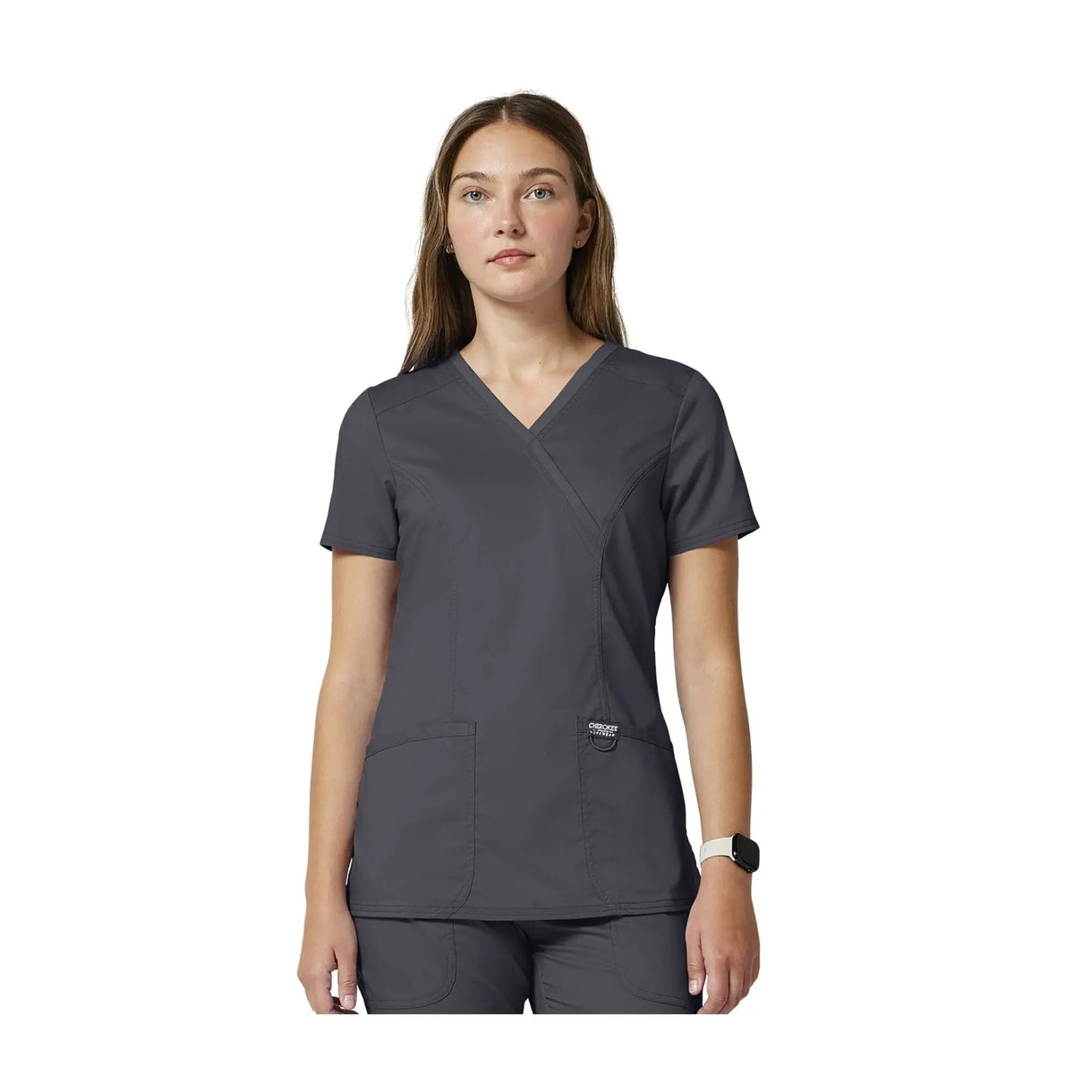 Béziers - Tunique cache-cœur col V - Femme - Cherokee Cherokee Authentic Workwear 
