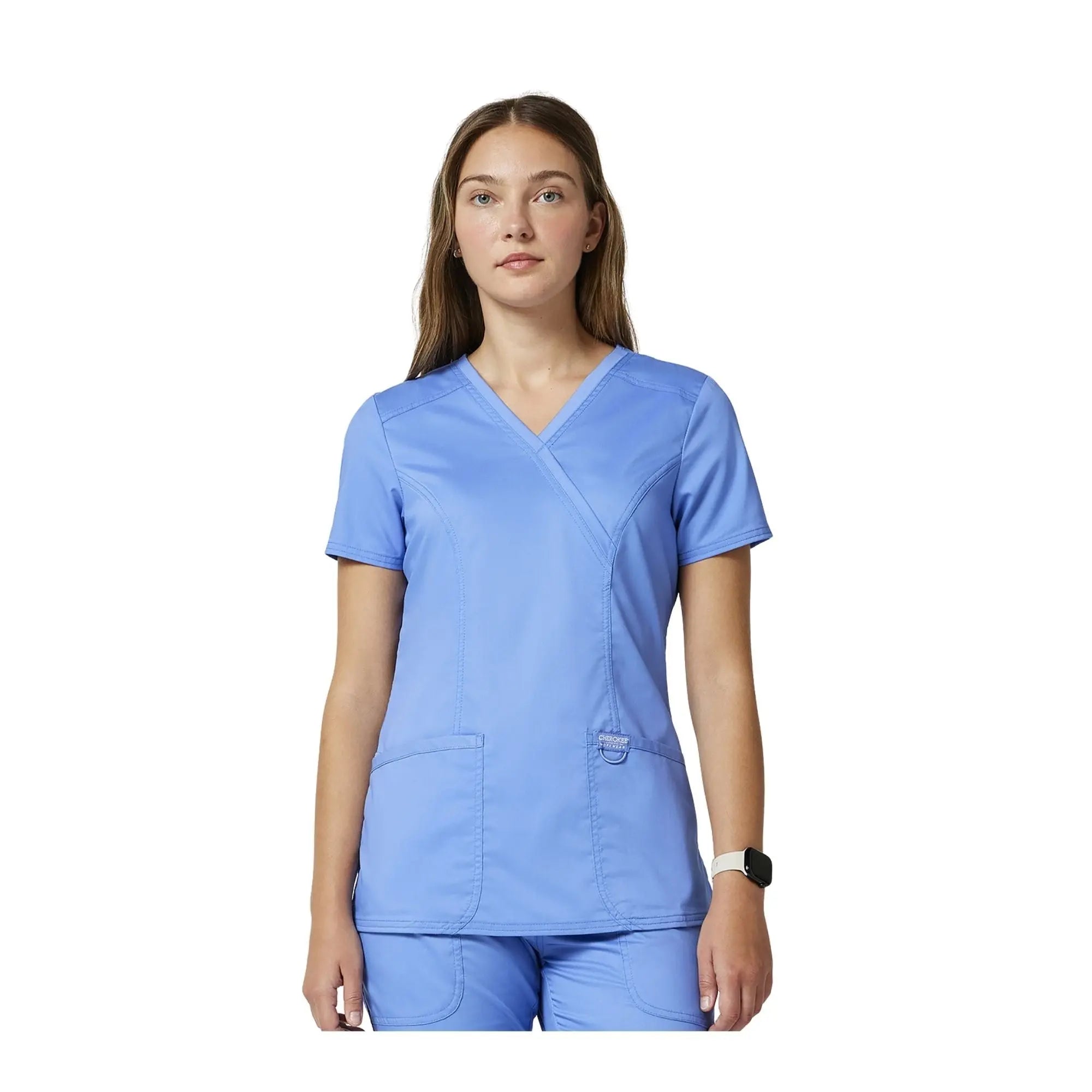 Béziers - Tunique cache-cœur col V - Femme - Cherokee Cherokee Authentic Workwear 