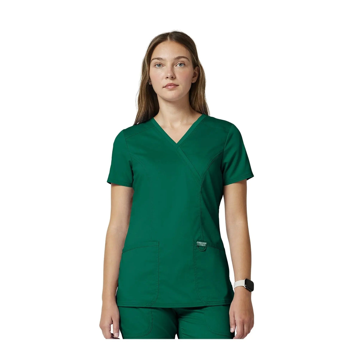 Béziers - Tunique cache-cœur col V - Femme - Cherokee Cherokee Authentic Workwear 
