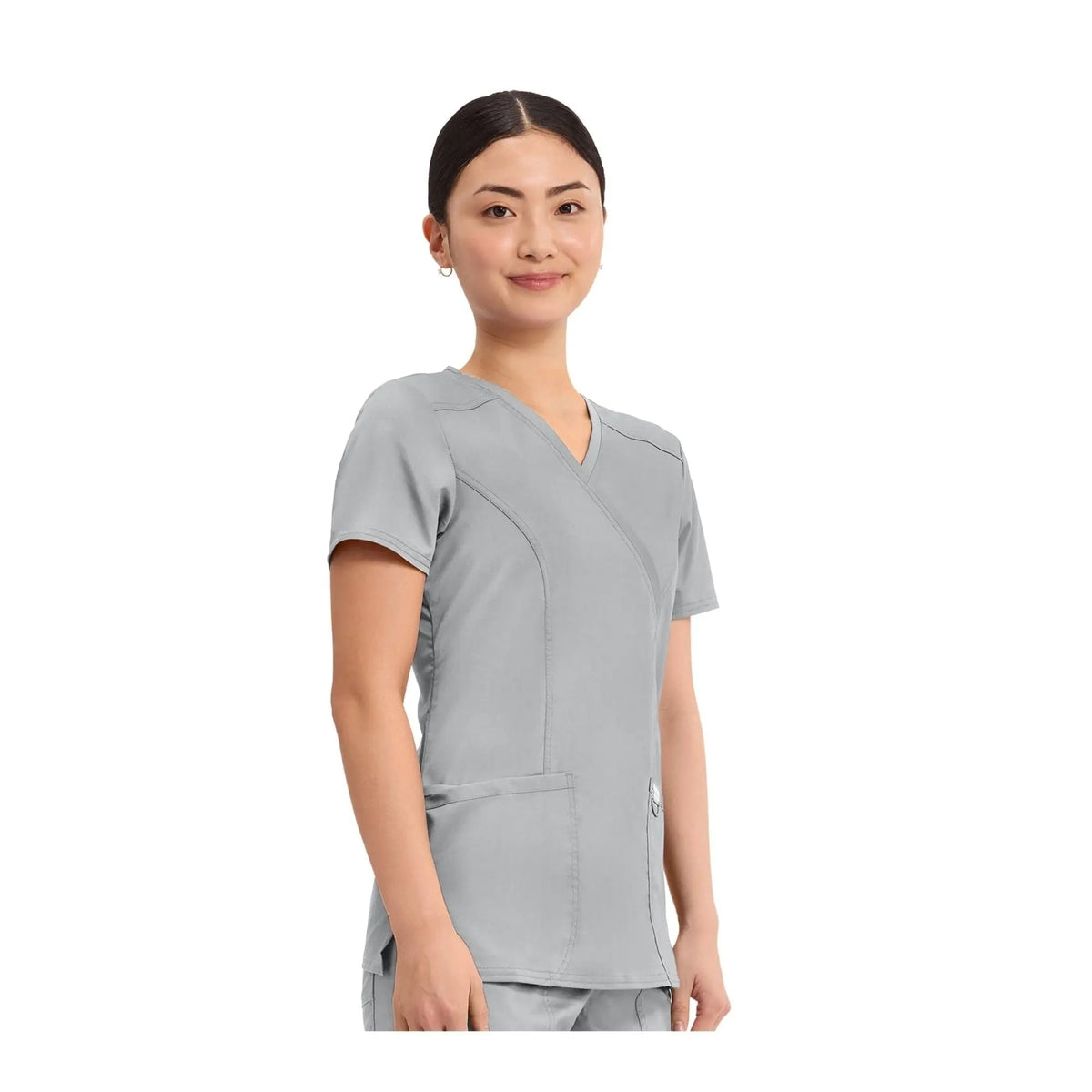 Béziers - Tunique cache-cœur col V - Femme - Cherokee Cherokee Authentic Workwear 
