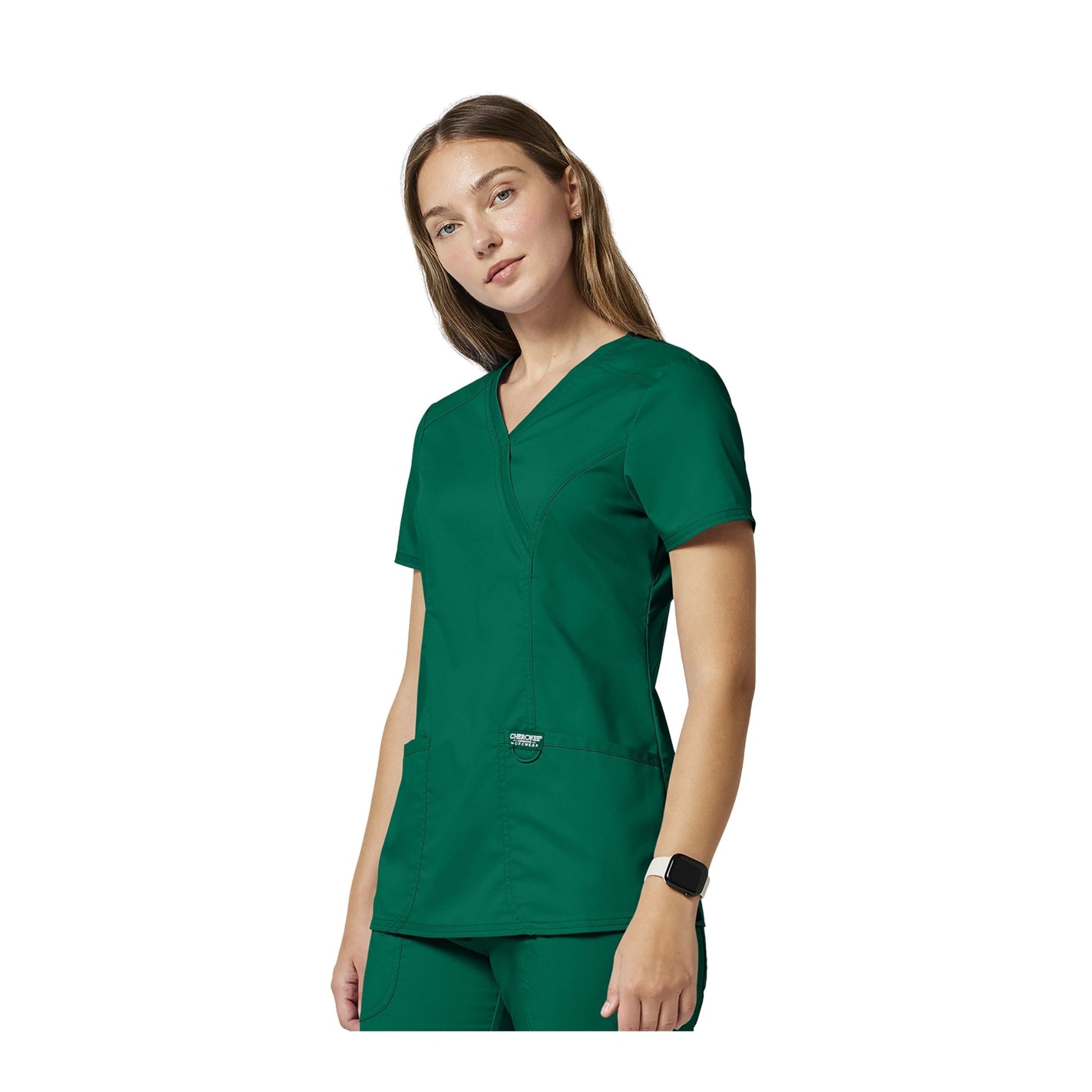 Béziers - Tunique cache-cœur col V - Femme - Cherokee - My Médical