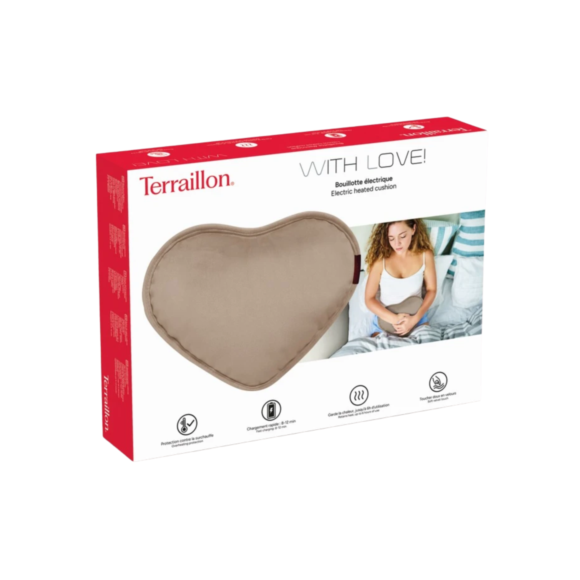 Bouillotte électrique Coeur With Love - Terraillon