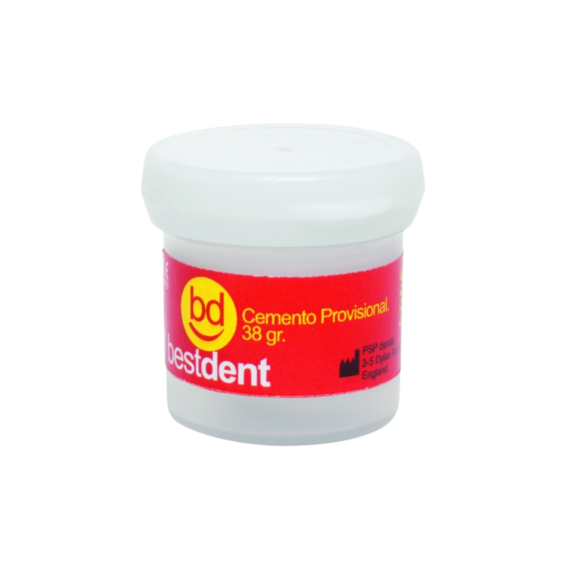 Ciment Provisoire Ivoire 38g - Bestdent - My Médical