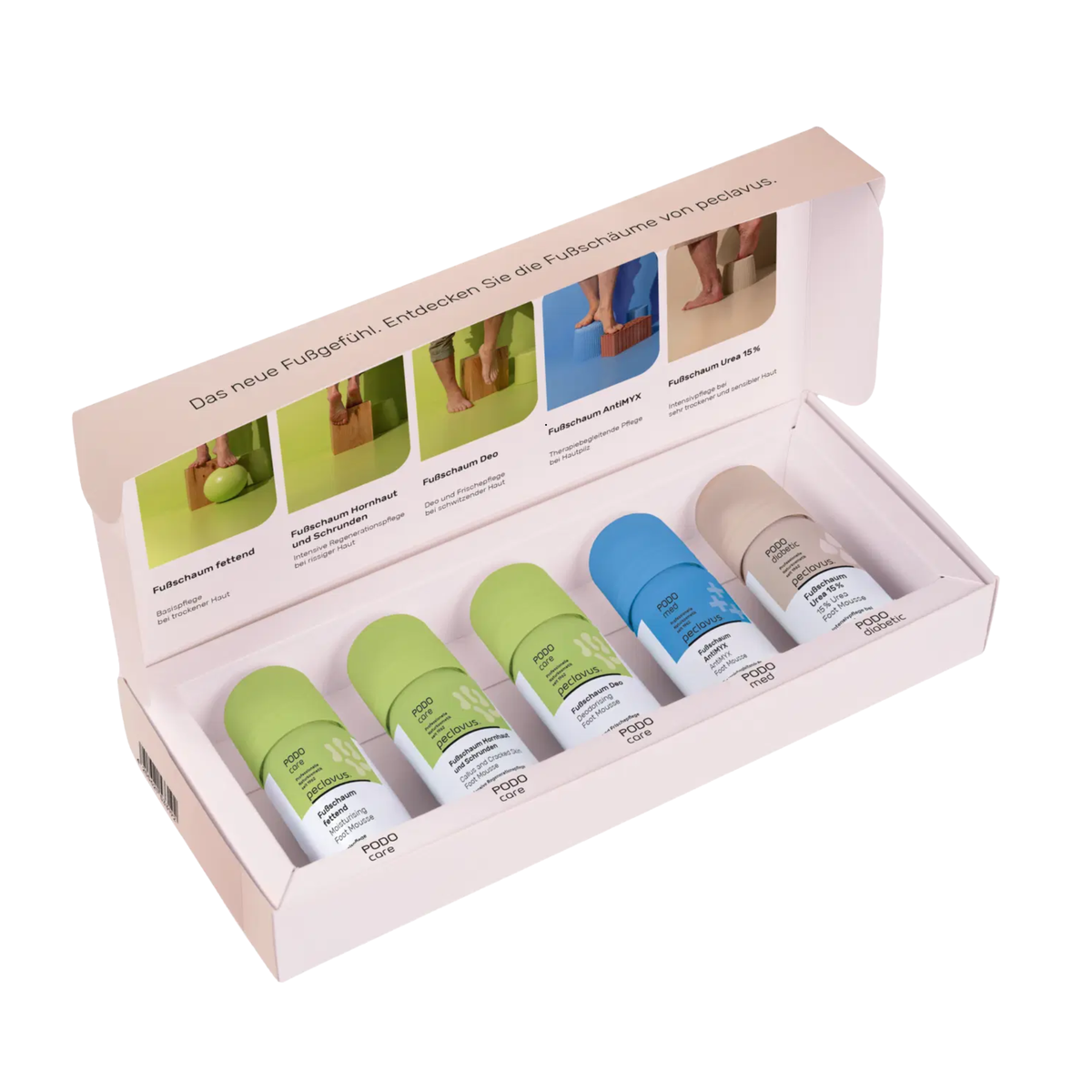 Coffret découverte de mousse pour les pieds - Peclavus - My Médical